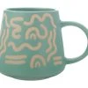 Squiggle Mug 420ML Mint