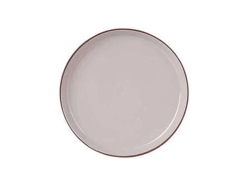 Sienna Deep Plate 26x2.5cm Taupe 3 Sienna Deep Plate 26x2.5cm Taupe - Image 3