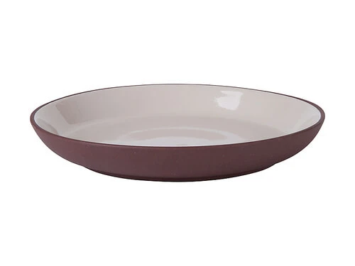 Sienna Deep Plate 19x3cm Taupe 1 Sienna Deep Plate 19x3cm Taupe