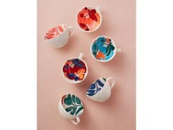 Andalusia Jumbo Mug 540ML Leaf Blue -Table Accents Shop maxwell williams andalusia jumbo mugs 1