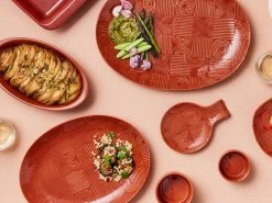 Arc Oval Platter 36x27cm Terracotta Gift Boxed -Table Accents Shop maxwell williams arc terracotta group 800x600 2
