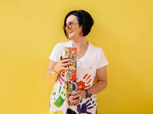 Love Hearts Mug 370ML Love Birds 2 Love Hearts Mug 370ML Love Birds - Image 2