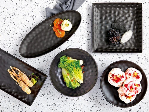 Gravity Rectangular Platter 39x24cm Black Gift Boxed 2 Gravity Rectangular Platter 39x24cm Black Gift Boxed - Image 2