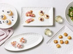 Gravity Square Platter 35cm White Gift Boxed -Table Accents Shop maxwell williams gravity white group 01 800x600