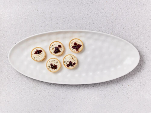 Gravity Oval Platter 50x21cm White Gift Boxed 2 Gravity Oval Platter 50x21cm White Gift Boxed - Image 2