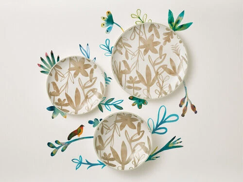 Marc Martin Dusk Dinner Plate 26.5cm Taupe 2 Marc Martin Dusk Dinner Plate 26.5cm Taupe - Image 2