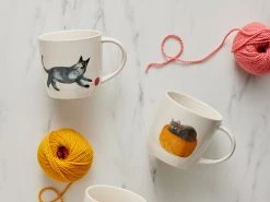 Marc Martin Feline Friends Mug 400ML Ball Of Yarn Gift Boxed -Table Accents Shop maxwell williams marc martin ff 03 800x600 1
