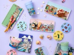 Megan McKean Cities Rectangle Plate 25x12cm Amsterdam Gift Boxed -Table Accents Shop maxwell williams megan mckean cities 04 sep28 1