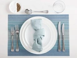 Placemat Ocean 45x30cm Light Blue 3 Placemat Ocean 45x30cm Light Blue -Table Accents Shop maxwell williams white basics ocean pvc placemat