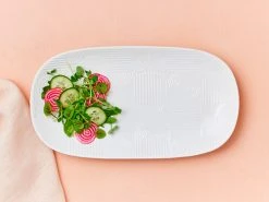 Arc Oblong Platter 33x18cm White Gift Boxed -Table Accents Shop ss22 website maxwell williams arc white platter oblong 33cm 1