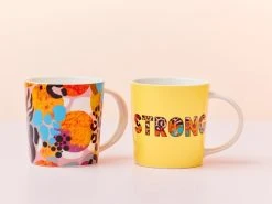 Kasey Rainbow Be Fierce Mug Set Of 2 380ML Strong Gift Boxed 4 Kasey Rainbow Be Fierce Mug Set Of 2 380ML Strong Gift Boxed -Table Accents Shop ss22 website maxwell williams kaseyrainbow befierce mugs strong 1