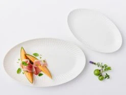 Radiance Serving Platter Set Of 2 White Gift Boxed -Table Accents Shop ss22 website maxwell williams radiance 2piece