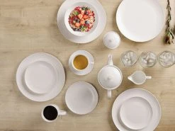 White Basics Diamonds Side Plate 18cm 4 White Basics Diamonds Side Plate 18cm -Table Accents Shop white basics diamonds lifestyle 1 1 4